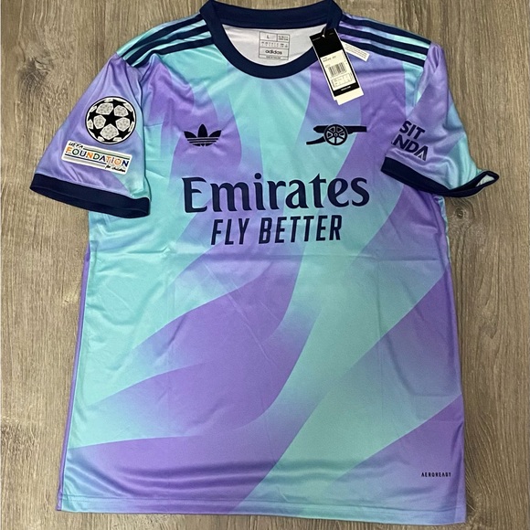 Kai Havertz Arsenal Third UCL Jersey 24/25 - Picture 2 of 2